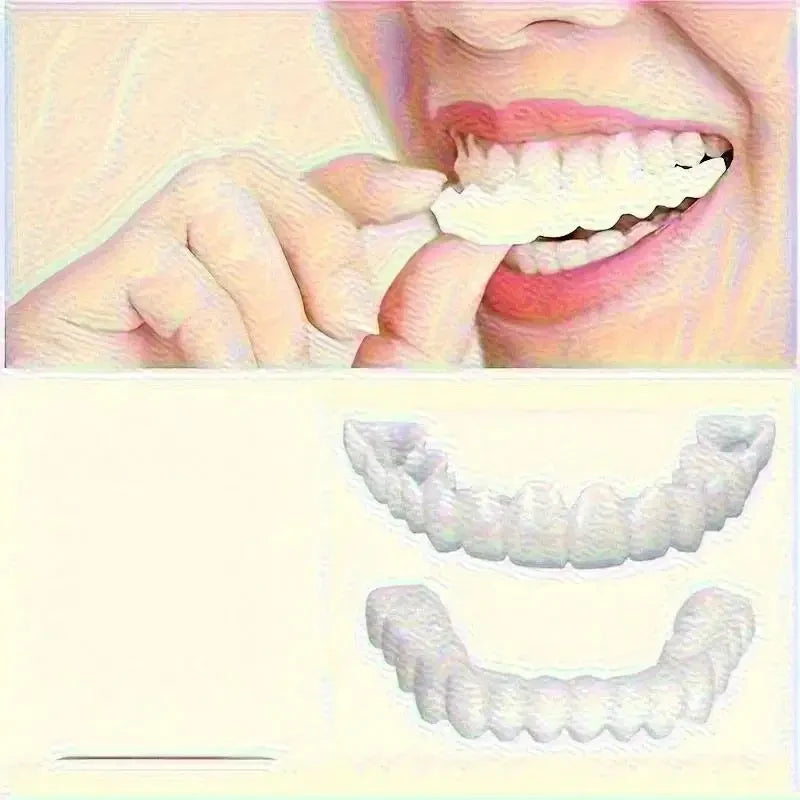 طقم الأسنان  لابتسامة طبيعية