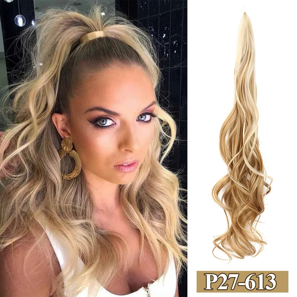 Synthetic Wrap Around Ponytail Hairpiece