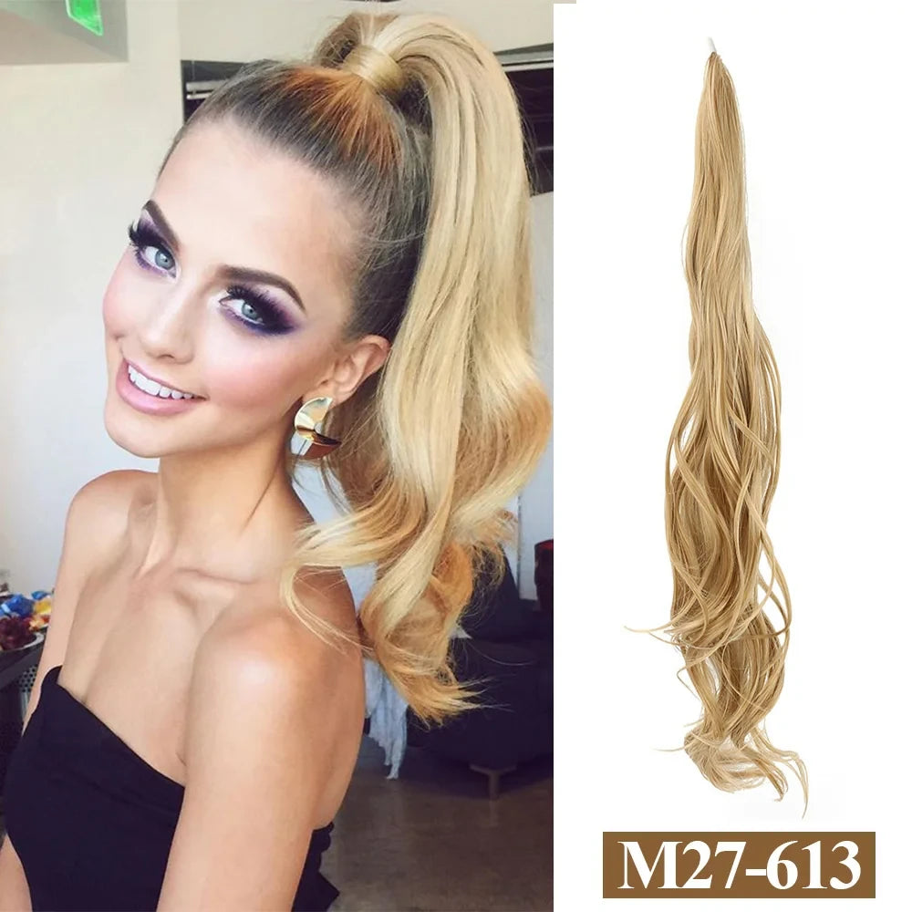Synthetic Wrap Around Ponytail Hairpiece