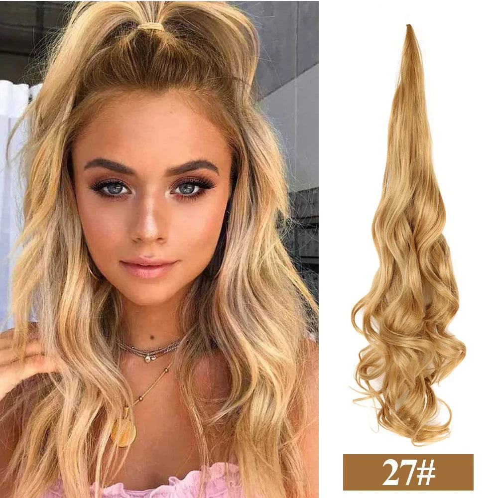 Synthetic Wrap Around Ponytail Hairpiece