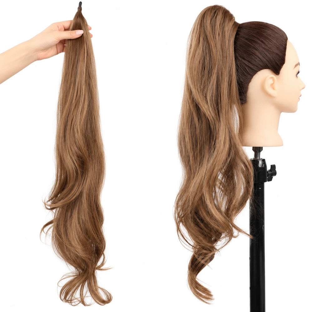 Human Hair Ponytail Extension